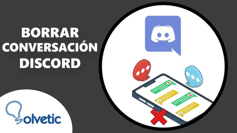 Cómo borrar conversaciones de discord
