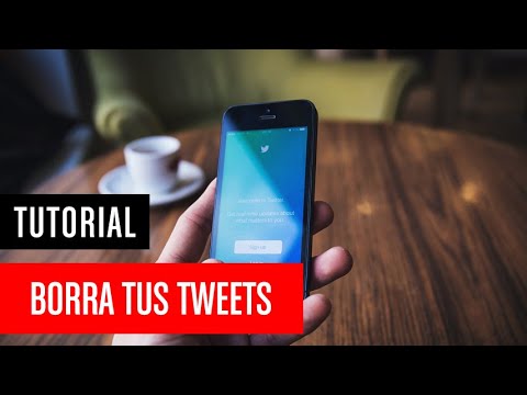 Cómo borrar todos los tuits
