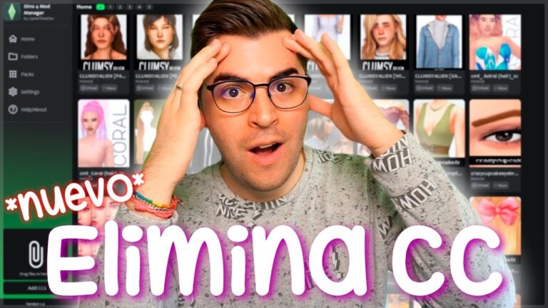 Cómo borrar cc sims 4