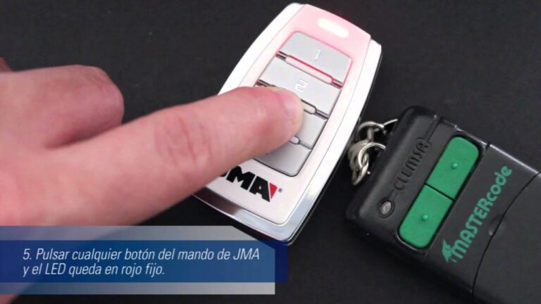 Cómo borrar mando jma sr 48